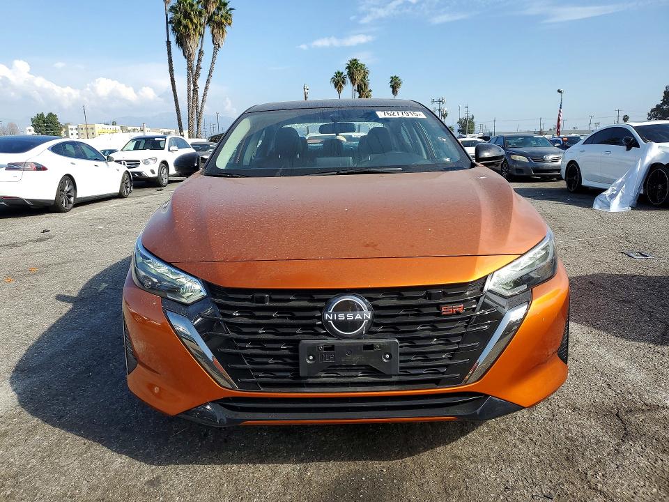 Photo 5 from auction – 2025 NISSAN SENTRA with VIN 3N1AB8DV9SY203208