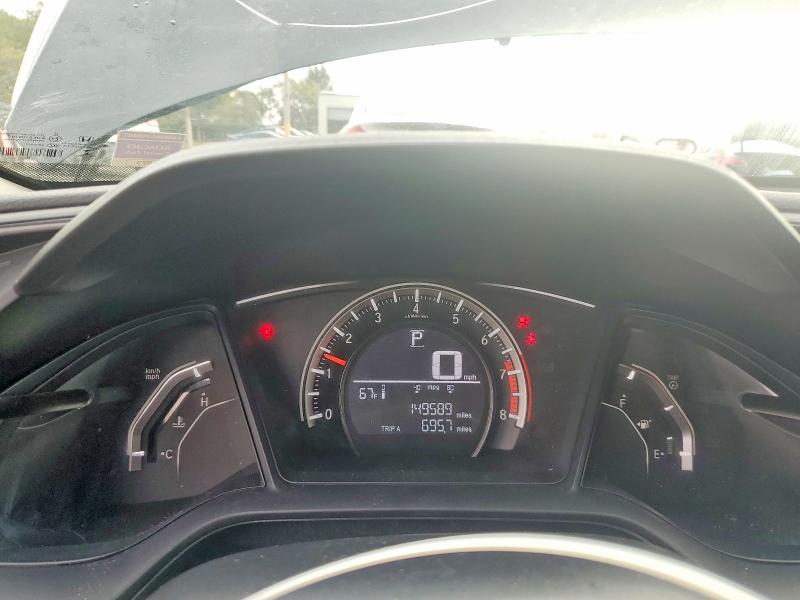 Photo 9 from auction – 2016 HONDA CIVIC with VIN 19XFC2F52GE066499