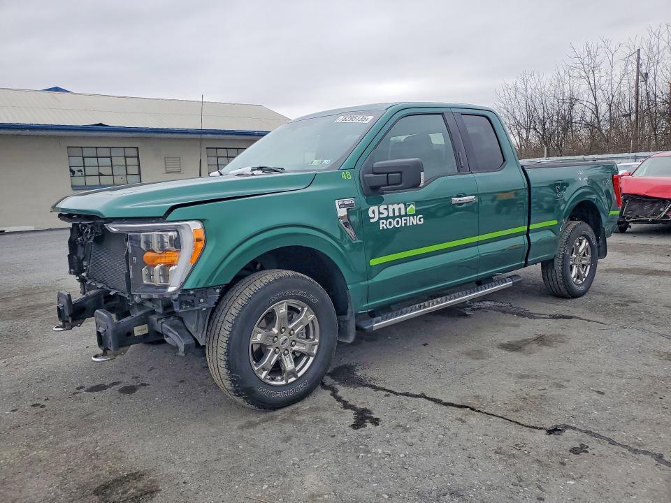 FORD F150 2021 with VIN 1FTEX1EB5MFC44585 - Photo from auction