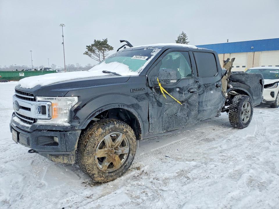 FORD F150 2018 with VIN 1FTFW1E54JFE50686 - Photo from auction