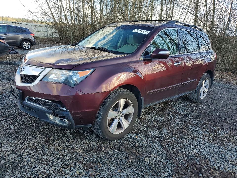 ACURA MDX 2013 with VIN 2HNYD2H20DH516279 - Photo from auction