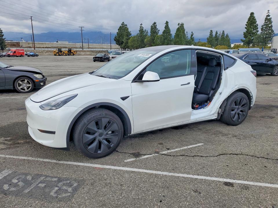 TESLA MODEL Y 2025 with VIN 7SAYGDED1SF255166 - Photo from auction
