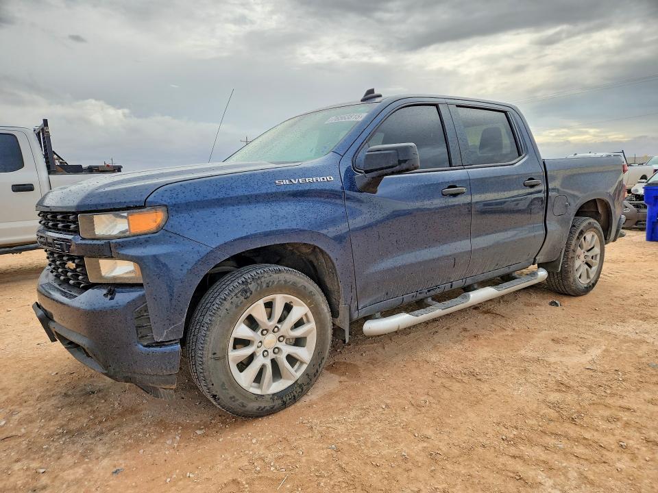 CHEVROLET SILVERADO 2020 with VIN 3GCPWBEH4LG186505 - Photo from auction