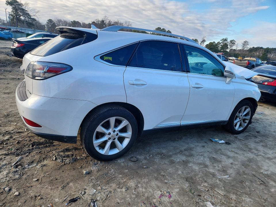 Photo 3 from auction – 2012 LEXUS RX with VIN 2T2ZK1BA8CC084569
