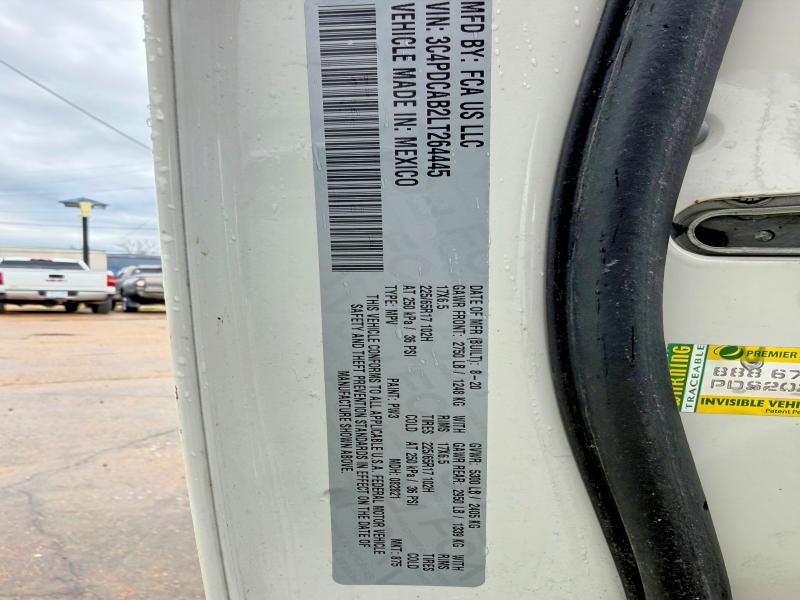 Photo 10 from auction – 2020 DODGE JOURNEY with VIN 3C4PDCAB2LT264445