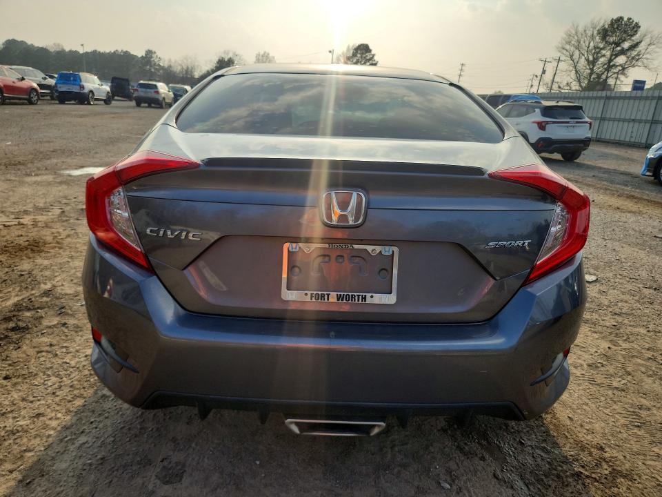 Photo 6 from auction – 2020 HONDA CIVIC with VIN 19XFC2F82LE002595