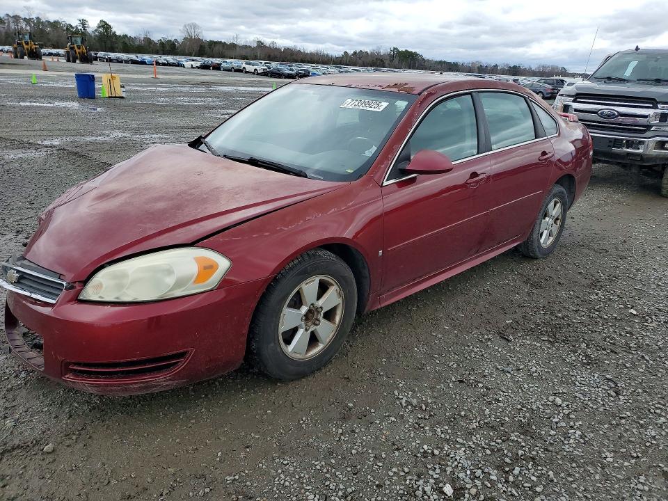 CHEVROLET IMPALA 1LT 2009 with VIN 2G1WT57N291297671 - Photo from auction
