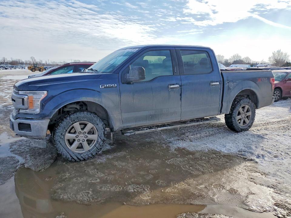 FORD F150 SUPER 2018 مع رقم تعريف المركبة 1FTEW1E52JKD74663 - صورة من المزاد