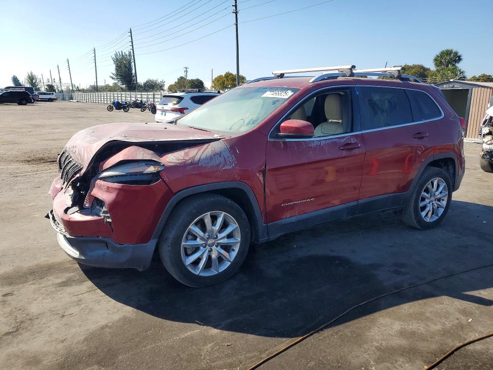 JEEP CHEROKEE 2017 with VIN 1C4PJLDB5HW517876 - Photo from auction