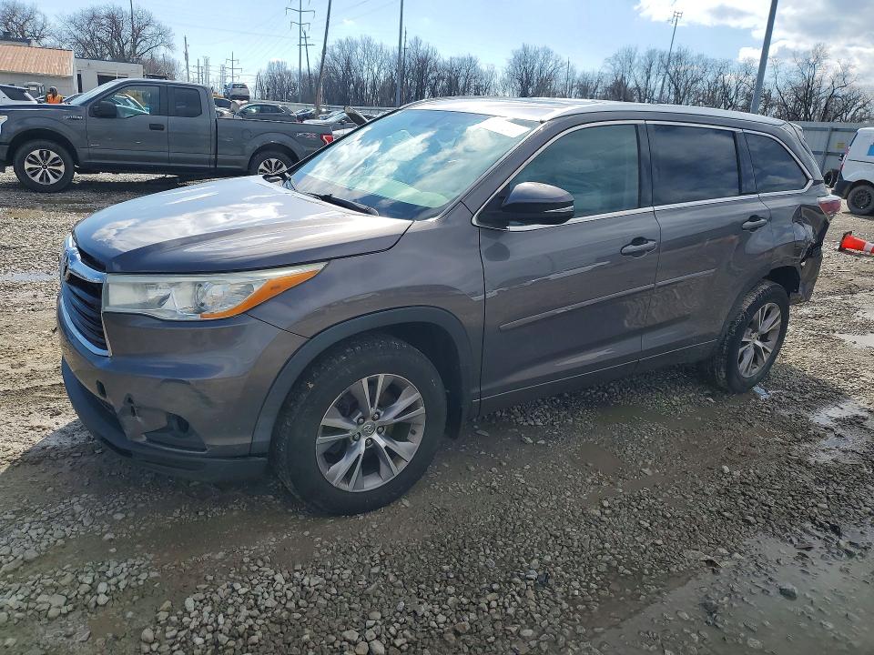 Zdjęcie 1 z aukcji – 2014 TOYOTA HIGHLANDER z VIN 5TDJKRFH6ES059655