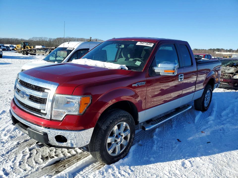FORD F150 2013 with VIN 1FTFX1EF3DFD31859 - Photo from auction