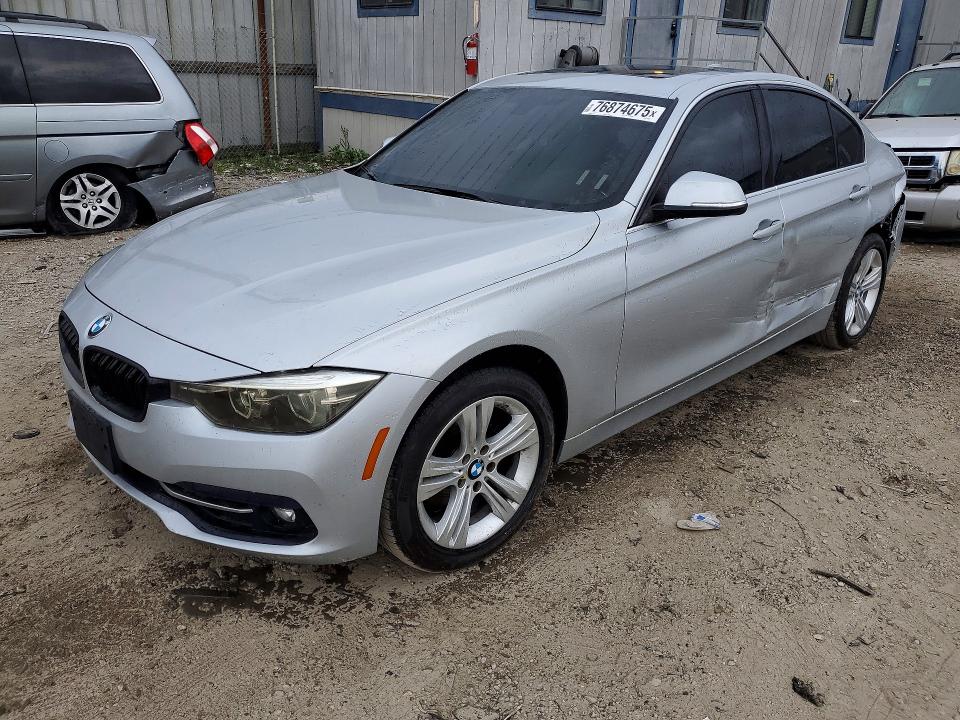 BMW 330 I 2018 with VIN WBA8B9G57JNU99027 - Photo from auction