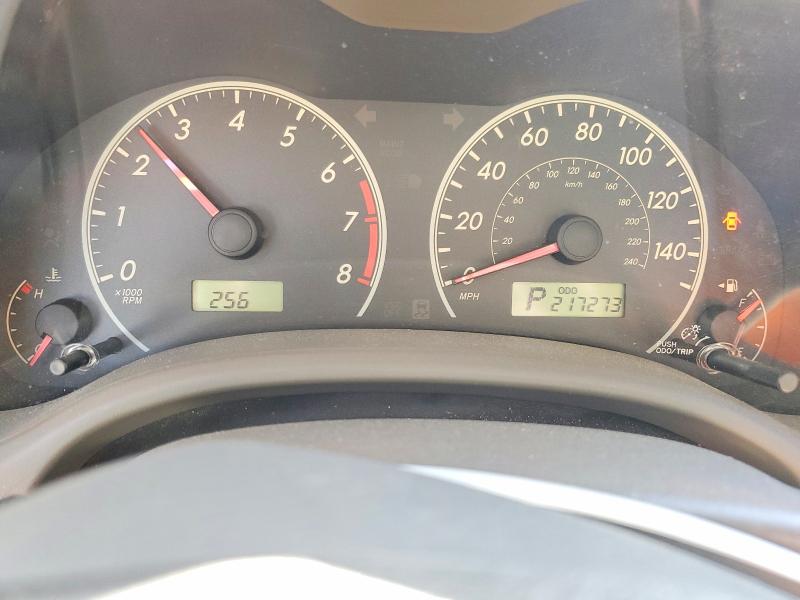 Photo 9 from auction – 2009 TOYOTA COROLLA BA with VIN JTDBL40E49J040527