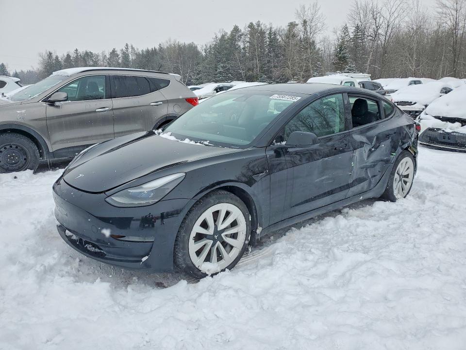 TESLA MODEL 3 2022 with VIN 5YJ3E1EA7NF169673 - Photo from auction