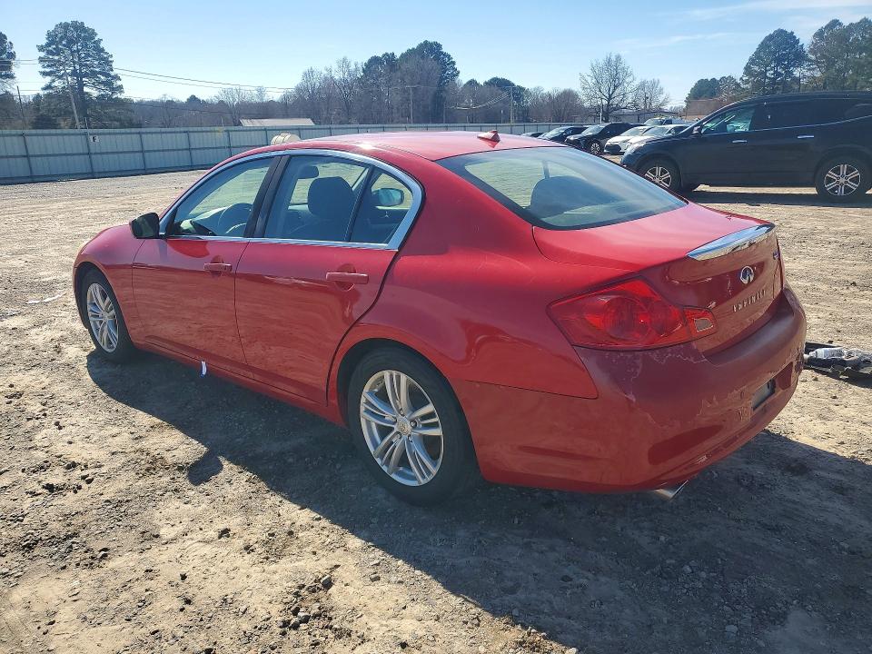 Photo 2 from auction – 2012 INFINITI G37 with VIN JN1CV6AP8CM626814