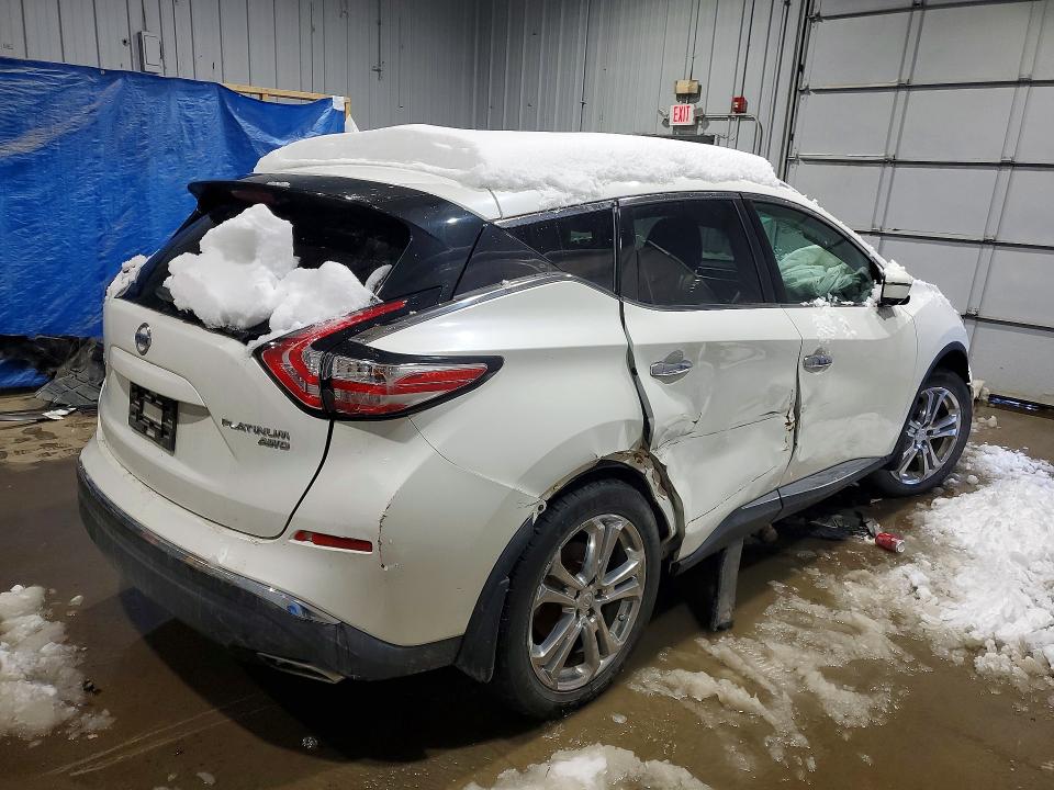 Снимка 3 от търг – 2016 NISSAN MURANO с VIN 5N1AZ2MH2GN170391
