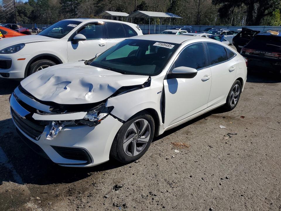 HONDA INSIGHT EX 2019 with VIN 19XZE4F58KE009123 - Photo from auction
