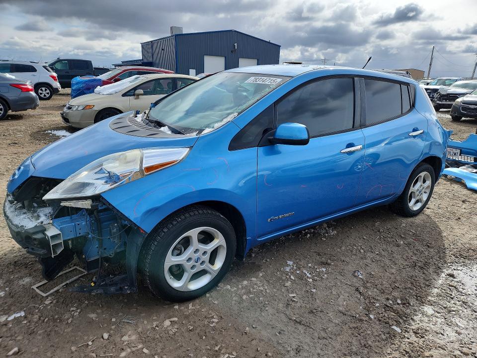 NISSAN LEAF S 2013 with VIN 1N4AZ0CP1DC423389 - Photo from auction