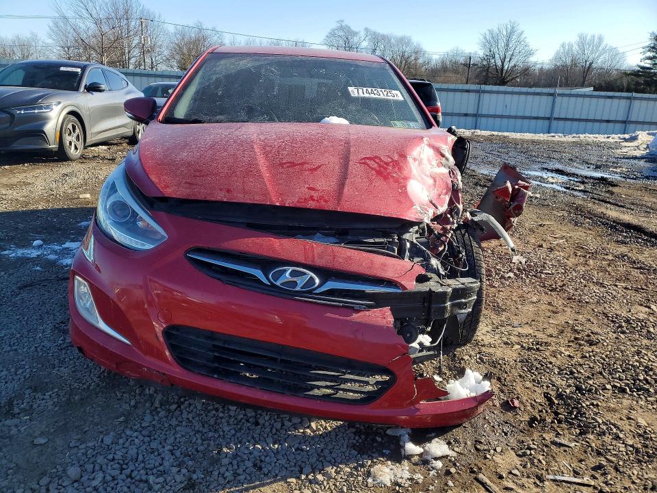 Photo 5 from auction – 2016 HYUNDAI ACCENT with VIN KMHCU5AE3GU237475