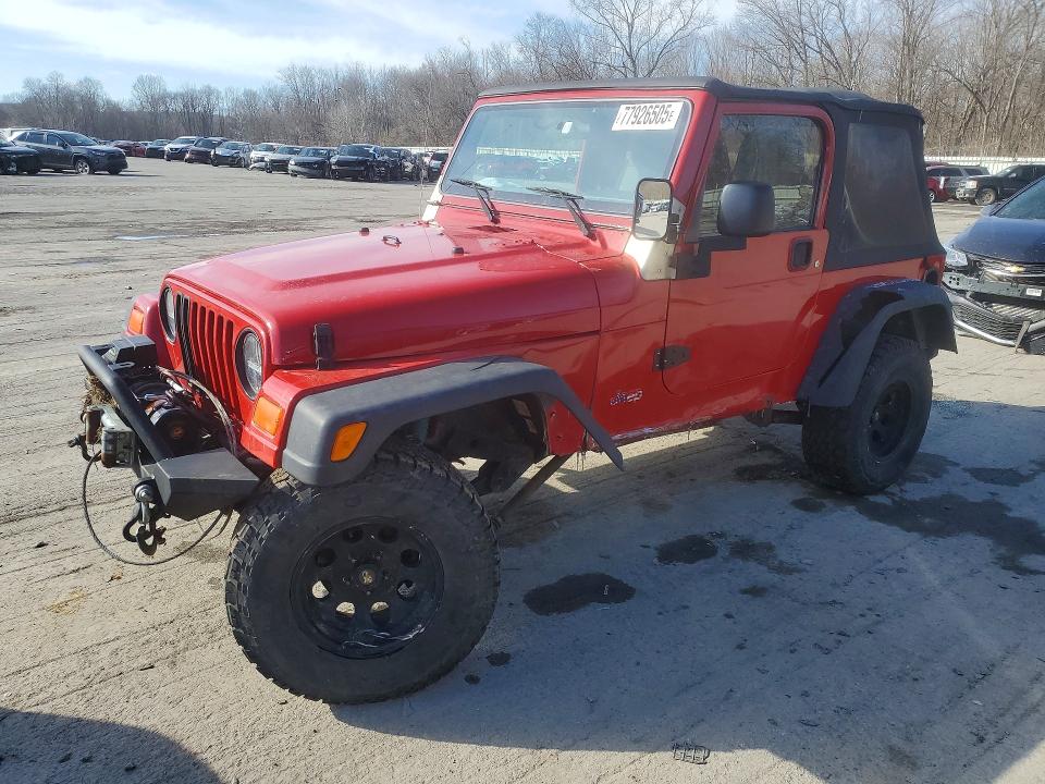 JEEP WRANGLER 2003 with VIN 1J4FA39S03P315707 - Photo from auction
