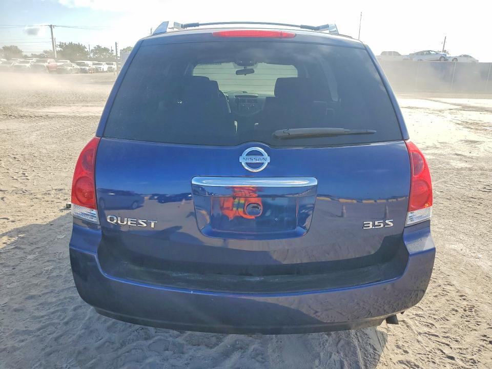 Photo 6 from auction – 2008 NISS QUEST with VIN 5N1BV28U38N121760