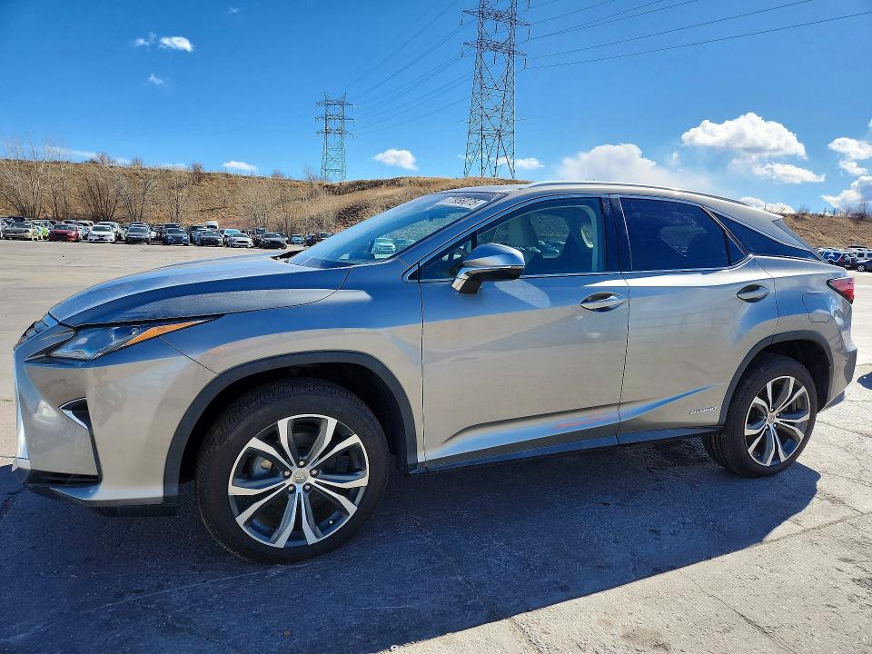 LEXUS RX 2017 with VIN 2T2BGMCA7HC016404 - Photo from auction