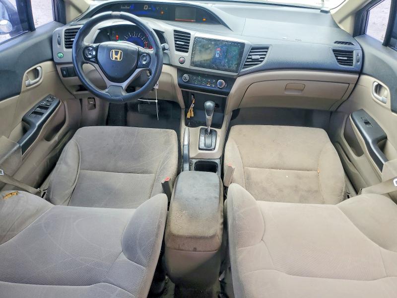 Photo 8 from auction – 2012 HONDA CIVIC LX with VIN 19XFB2F57CE043538