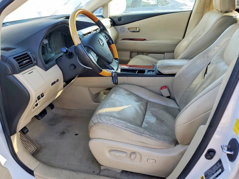 Photo 7 from auction – 2010 LEXUS RX 350 with VIN 2T2BK1BAXAC023948