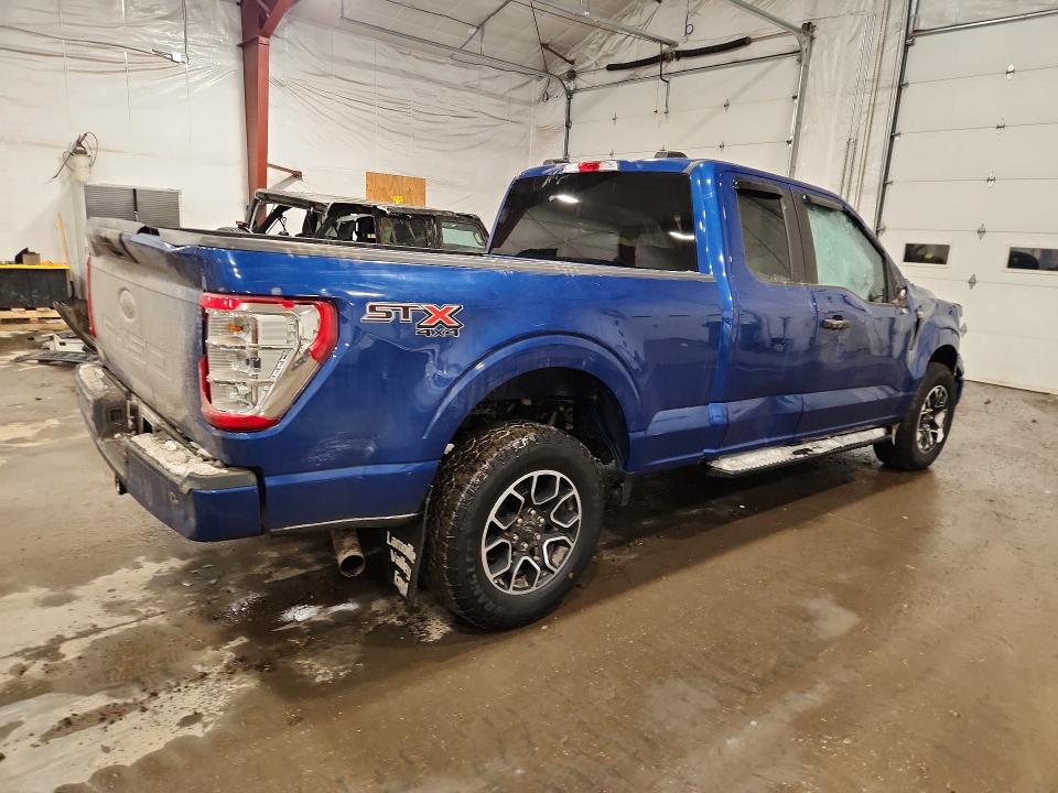 Photo 3 from auction – 2022 FORD F150 with VIN 1FTFX1E55NFB52800