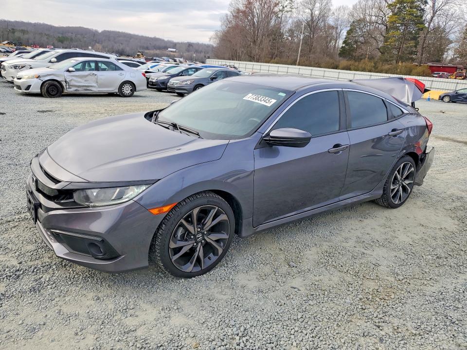 HONDA CIVIC 2020 with VIN 2HGFC2F80LH570558 - Photo from auction