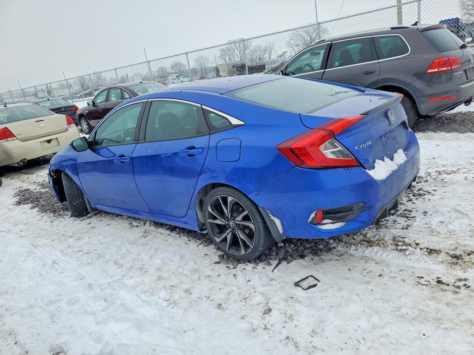 Photo 2 from auction – 2019 HONDA CIVIC with VIN 2HGFC2F8XKH604679
