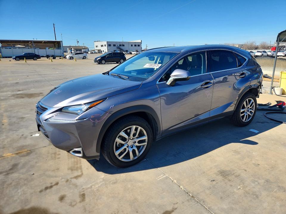 LEXUS NX 200T 2015 with VIN JTJYARBZ8F2007997 - Photo from auction