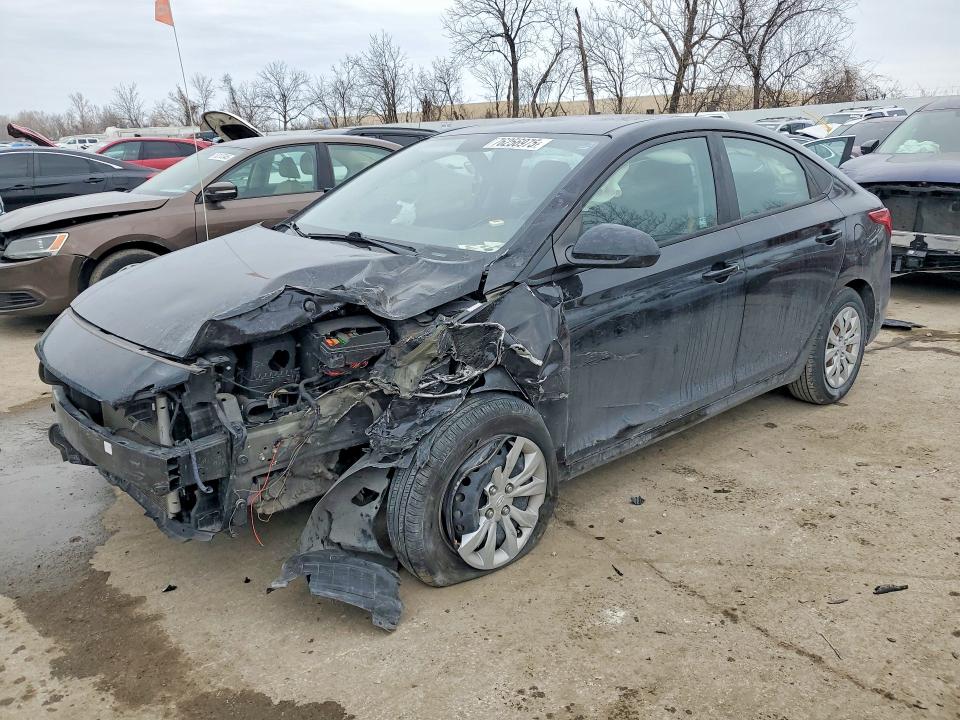 HYUNDAI ACCENT 2021 with VIN 3KPC24A60ME148731 - Photo from auction