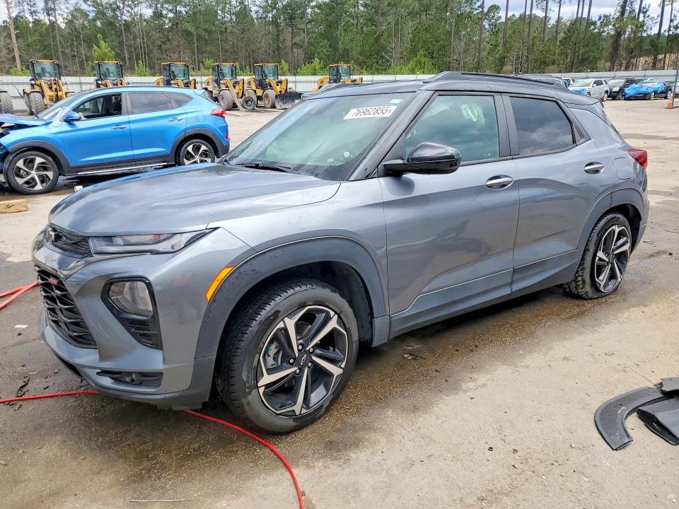 CHEVROLET TRAILBLAZER 2021 with VIN KL79MTSL6MB075278 - Photo from auction