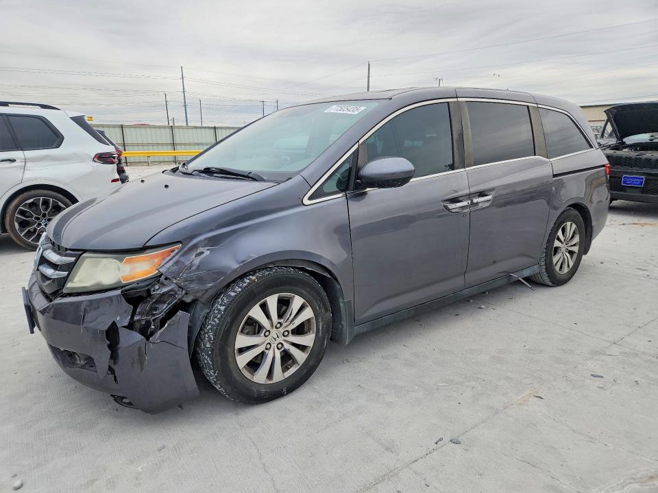 HONDA ODYSSEY 2014 with VIN 5FNRL5H67EB137868 - Photo from auction