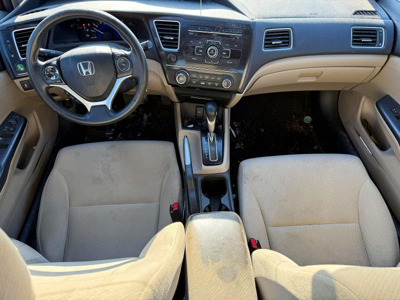 Photo 9 from auction – 2013 HONDA CIVIC with VIN 19XFB2F58DE222401