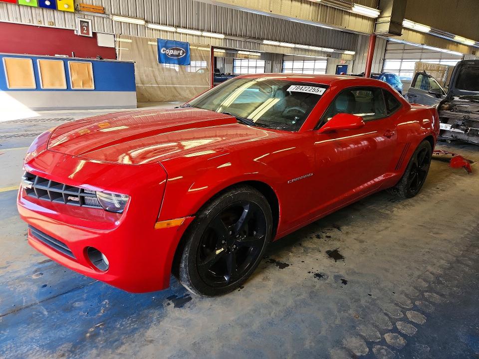 CHEVROLET CAMARO 2013 with VIN 2G1FC1E31D9106035 - Photo from auction