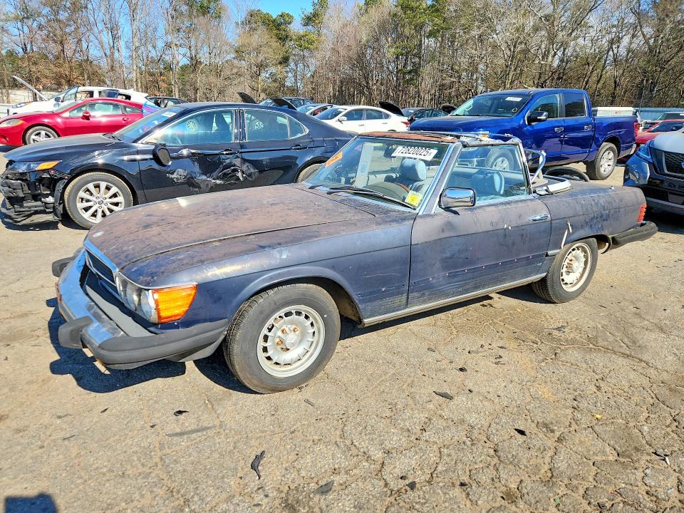 MERCEDES-BENZ 380 1981 with VIN WDBBA45A3BB007223 - Photo from auction
