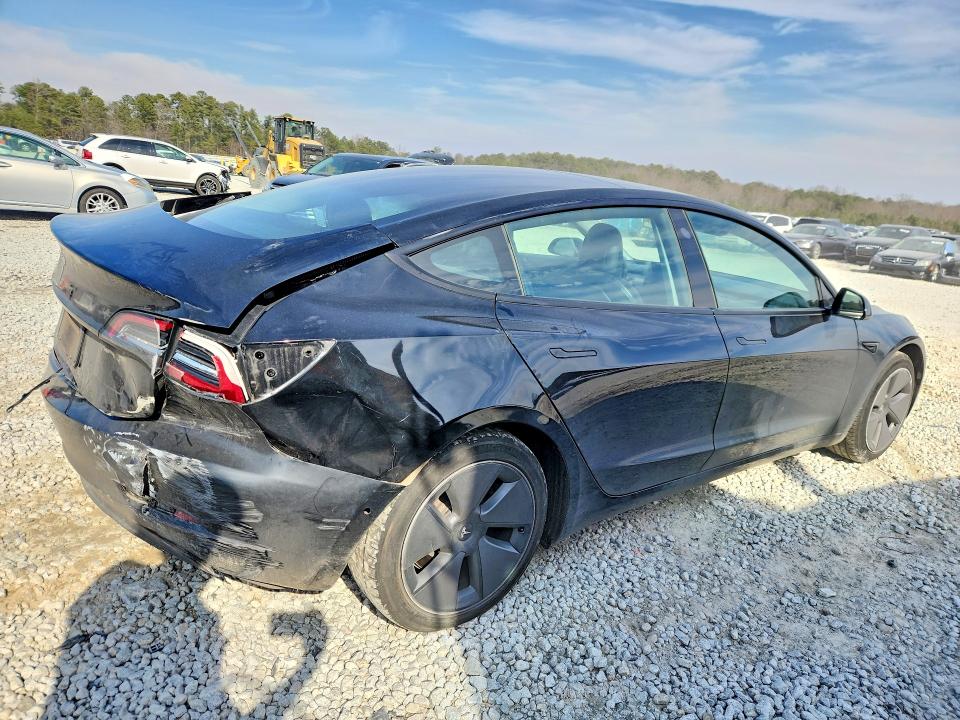 Photo 3 from auction – 2021 TESLA MODEL 3 with VIN 5YJ3E1EAXMF848500