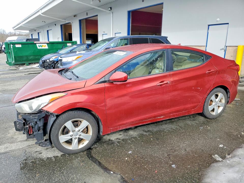 HYUNDAI ELANTRA 2011 with VIN KMHDH4AE4BU116238 - Photo from auction