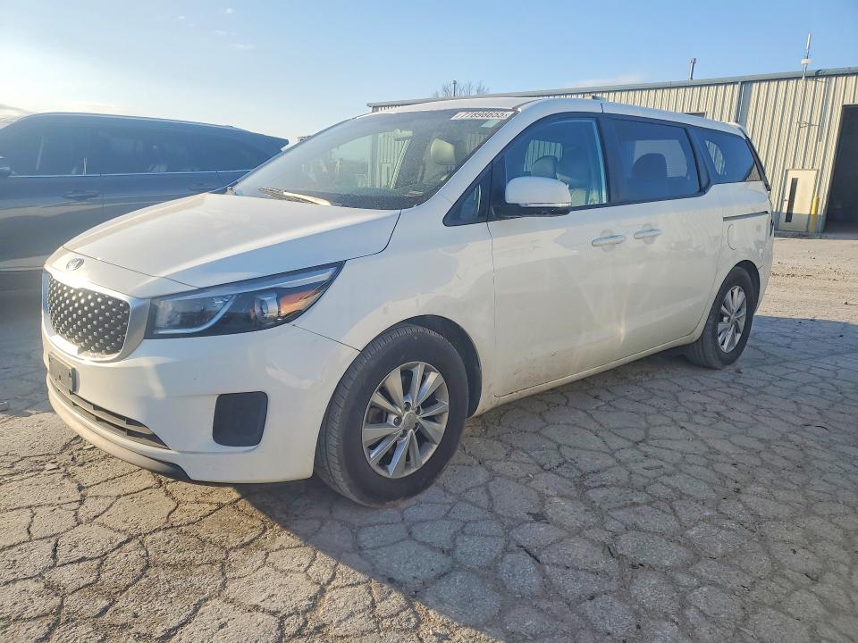 KIA SEDONA 2017 with VIN KNDMB5C10H6231602 - Photo from auction