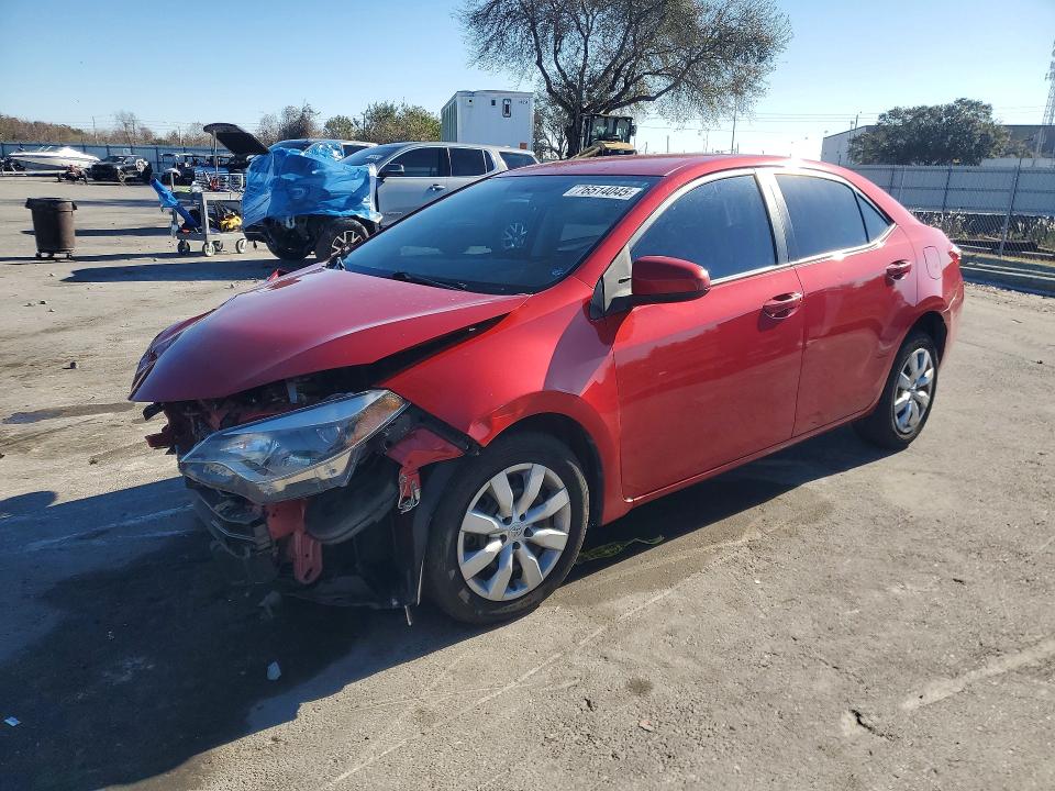 TOYOTA COROLLA 2016 with VIN 2T1BURHEXGC653291 - Photo from auction