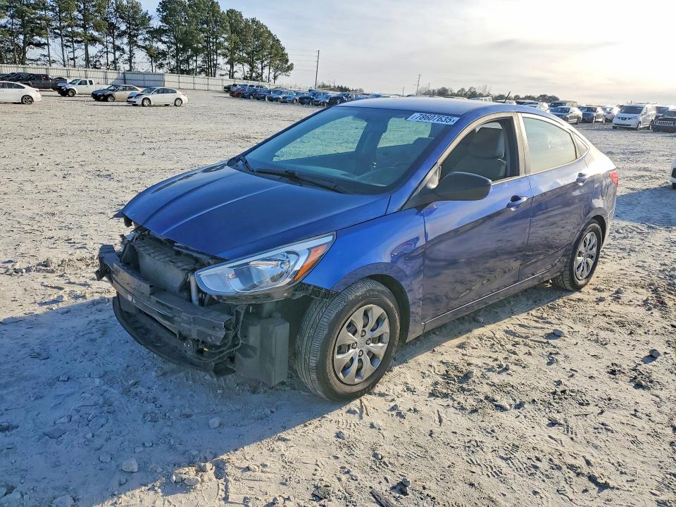 HYUNDAI ACCENT 2017 with VIN KMHCT4AE2HU322127 - Photo from auction