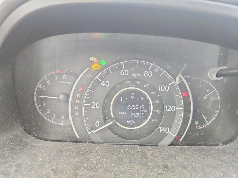 Photo 9 from auction – 2013 HONDA CR-V EXL with VIN 5J6RM4H79DL032741