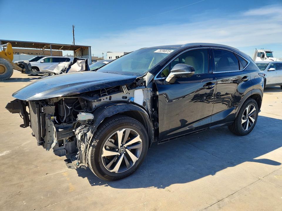 LEXUS NX 2020 with VIN JTJGARBZ8L5001185 - Photo from auction