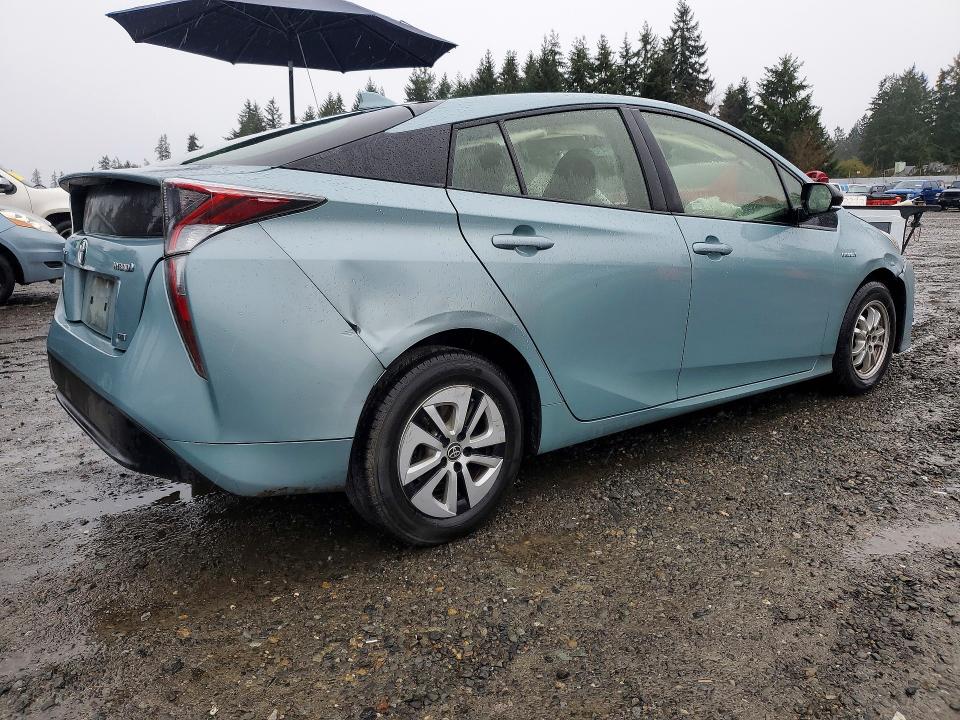 Photo 3 from auction – 2017 TOYOTA PRIUS with VIN JTDKARFU8H3034038