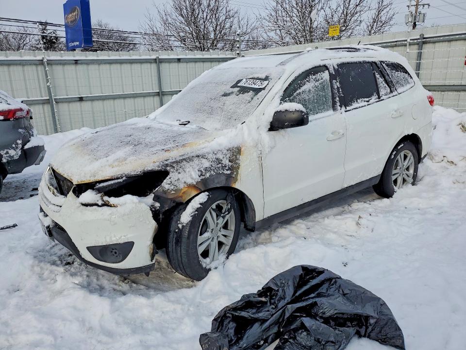 HYUNDAI SANTA FE 2010 with VIN 5NMSG3AB9AH411694 - Photo from auction