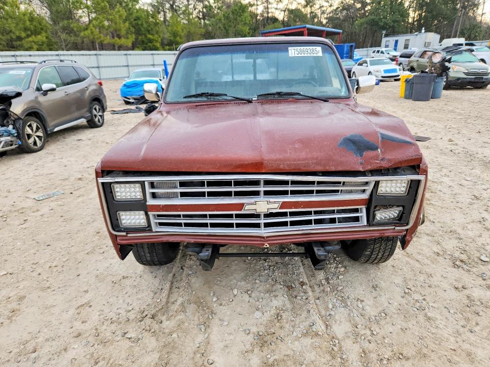 Photo 5 from auction – 1986 CHEVROLET C10 with VIN 1GCDC14H5GF337561