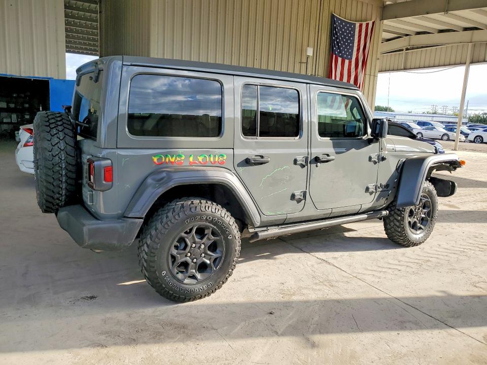 Photo 3 from auction – 2023 JEEP WRANGLER with VIN 1C4HJXDNXPW649312