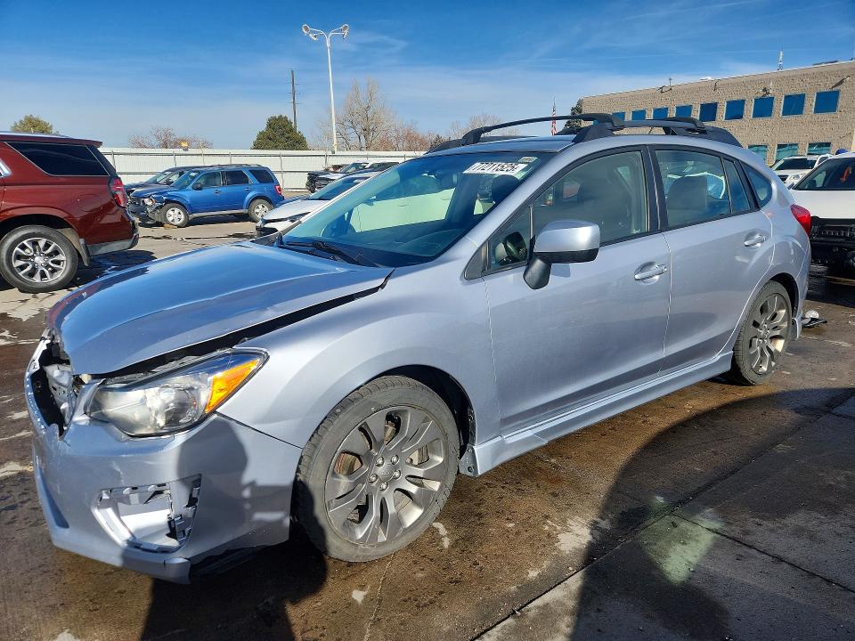 SUBARU IMPREZA SP 2013 with VIN JF1GPAL63DH804127 - Photo from auction